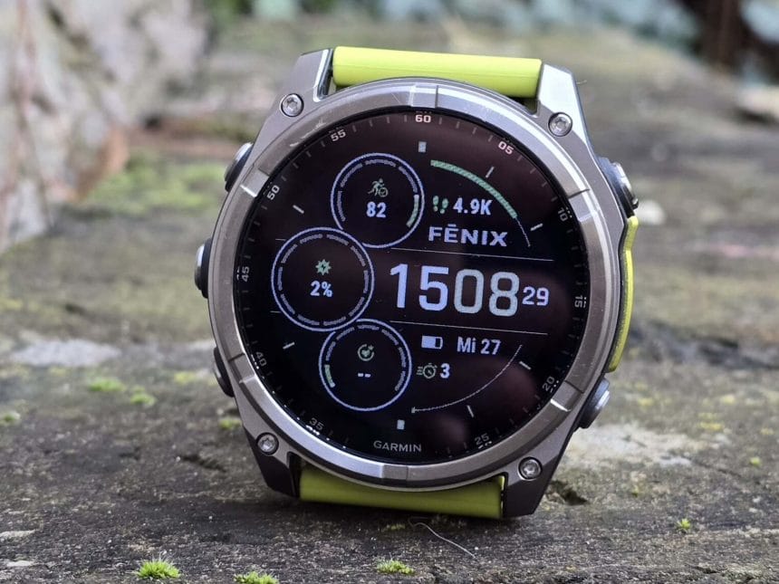 Modo de recuperación de Garmin en un smartwatch