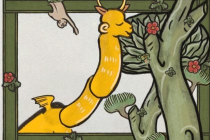 Ilustración medieval cómica de Scriptorium