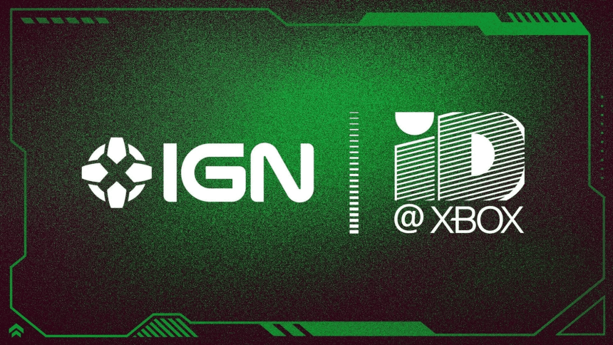 Logo de ID@Xbox en un evento de presentación