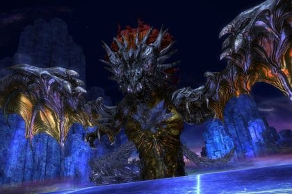 Pantalla de combate de Final Fantasy 14 durante una Unreal Trial