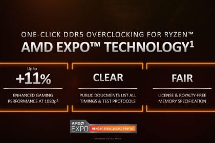AMD EXPO 1.2 para memoria DDR5 en un PC de sobremesa