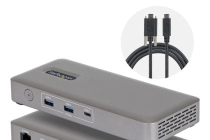 Dock USB4 de StarTech con doble pantalla