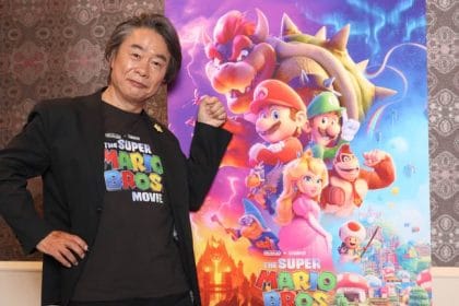 Shigeru Miyamoto durante entrevista oficial
