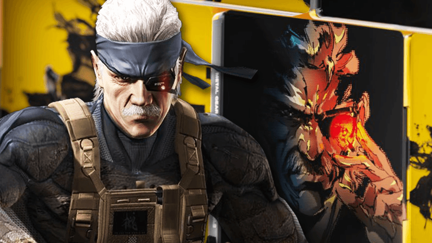 Metal Gear Solid: Master Collection Vol. 2 steelbook con Old Snake y Big Boss