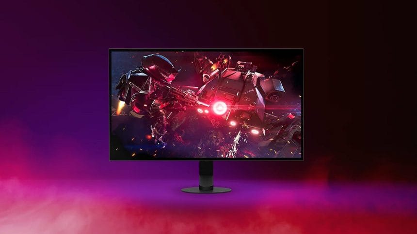 Monitor Sony Inzone M10S II mostrando pantalla OLED con alta tasa de refresco