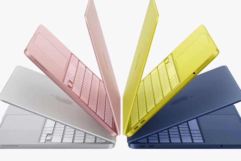 MacBook Neo sobre fondo blanco