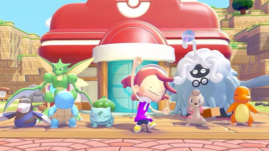 Pokémon Pokopia en Switch 2 con los Centros Pokémon actualizados
