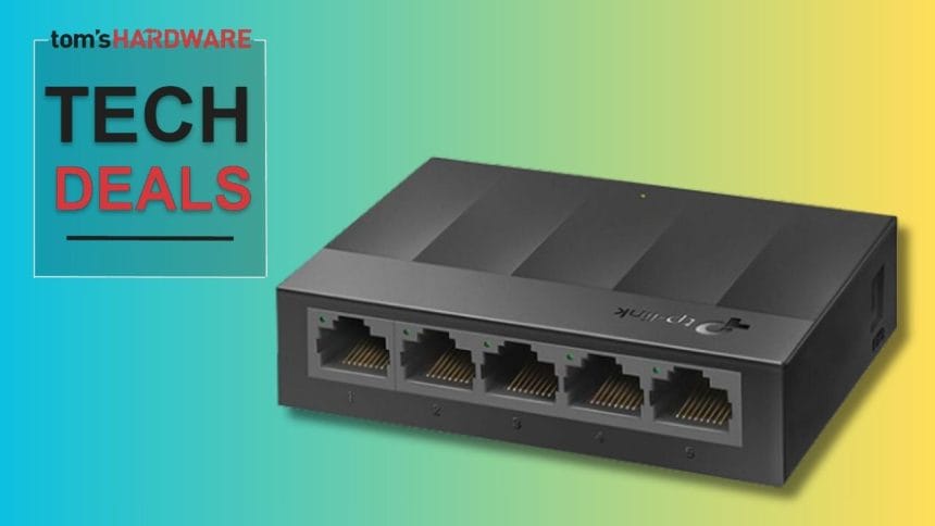 TP-Link LS1005G switch gigabit Ethernet pequeño y compacto