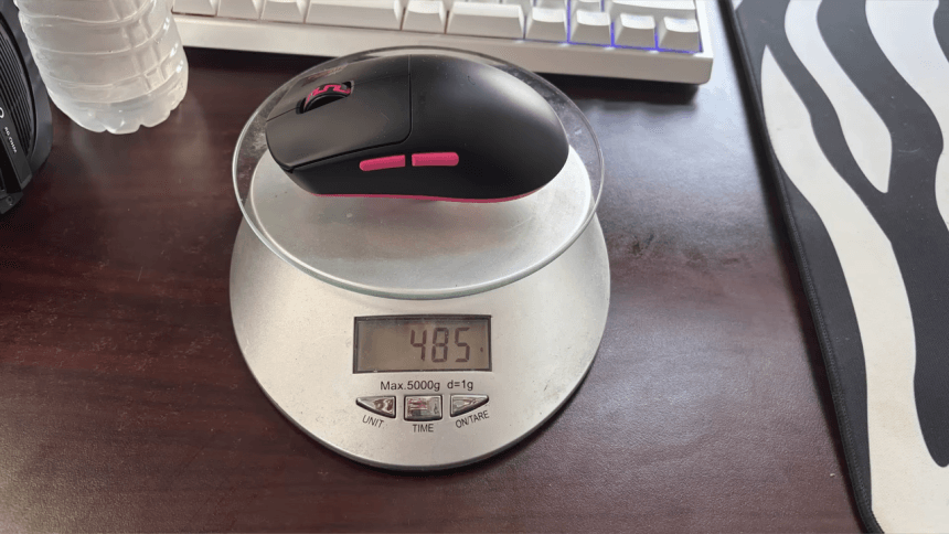 Ratón gaming Pulsar CrazyHeavy con peso añadido