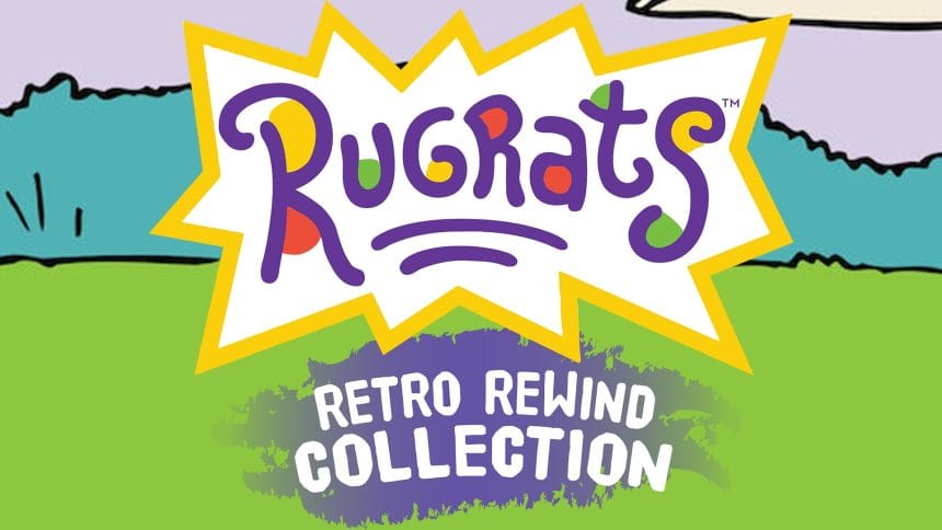 Carátulas de los juegos clásicos Rugrats de la colección Retro Rewind Collection