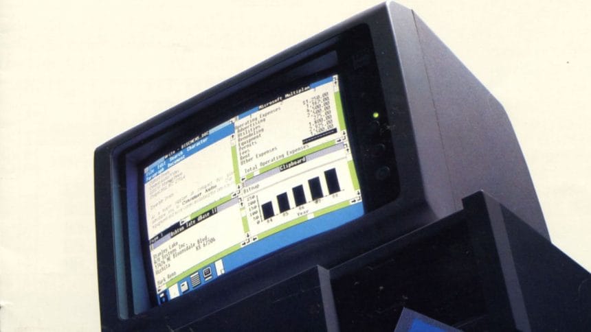 Representación del virus Chernobyl y su impacto en ordenadores con Windows 9x