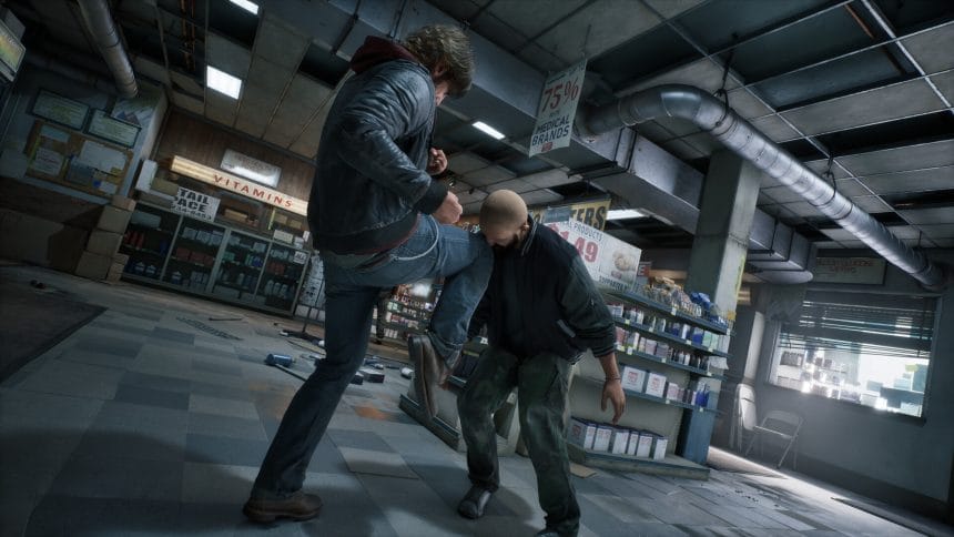 Captura de gameplay de Samson con combate cuerpo a cuerpo