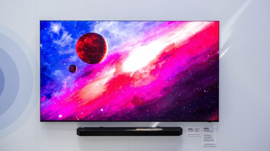 Televisor Samsung 2026 con tecnología Micro RGB