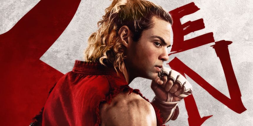 Andrew Koji como Ryu en la película de Street Fighter