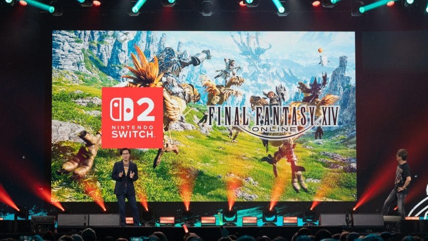 Captura de Final Fantasy XIV en Nintendo Switch 2