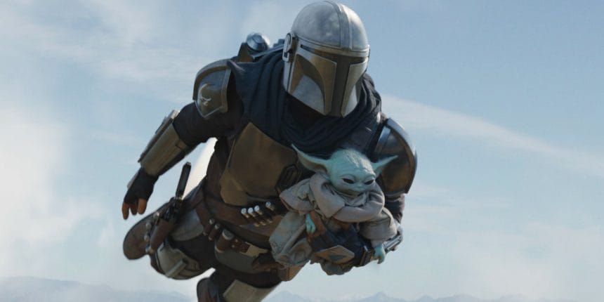 Cartel oficial de The Mandalorian & Grogu