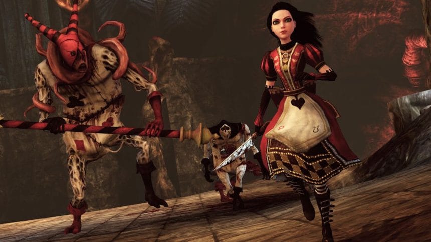 American McGee durante el desarrollo de Alice: Madness Returns