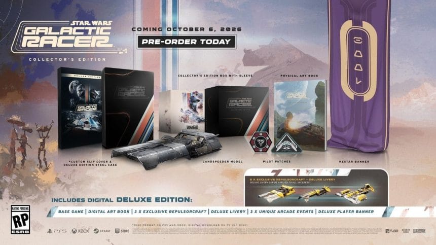 Carro de carreras en Star Wars: Galactic Racer