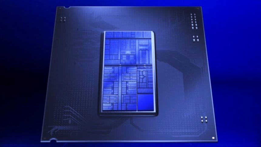 Zona de chips Intel con etiquetas de overclocking desbloqueado