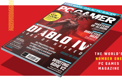 Portada del nuevo número de PC Gamer dedicado a Diablo 4: Lord of Hatred