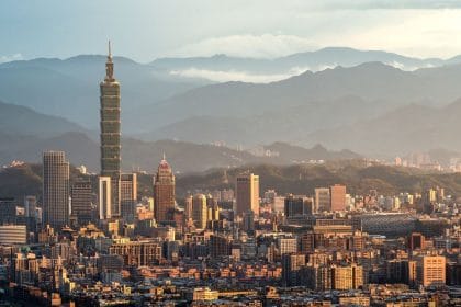 Gráfico de la Bolsa de Taiwán con TSMC como principal valor