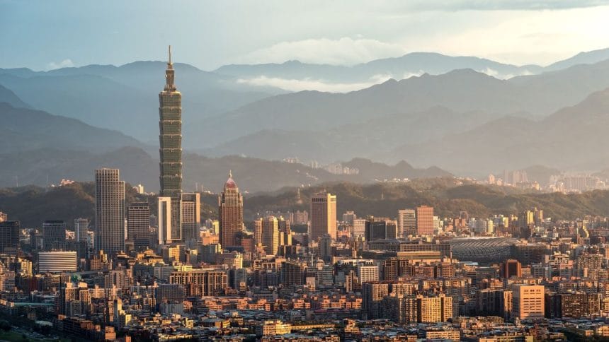 Gráfico de la Bolsa de Taiwán con TSMC como principal valor