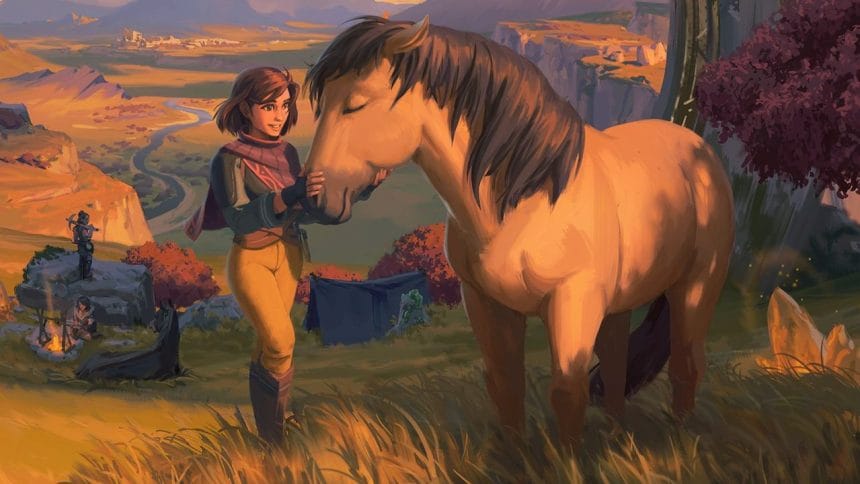 Caballos montables y criables en Palia con alto nivel de realismo