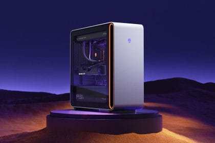 Alienware Area-51 con diseño Lunar Silver y panel lateral de cristal