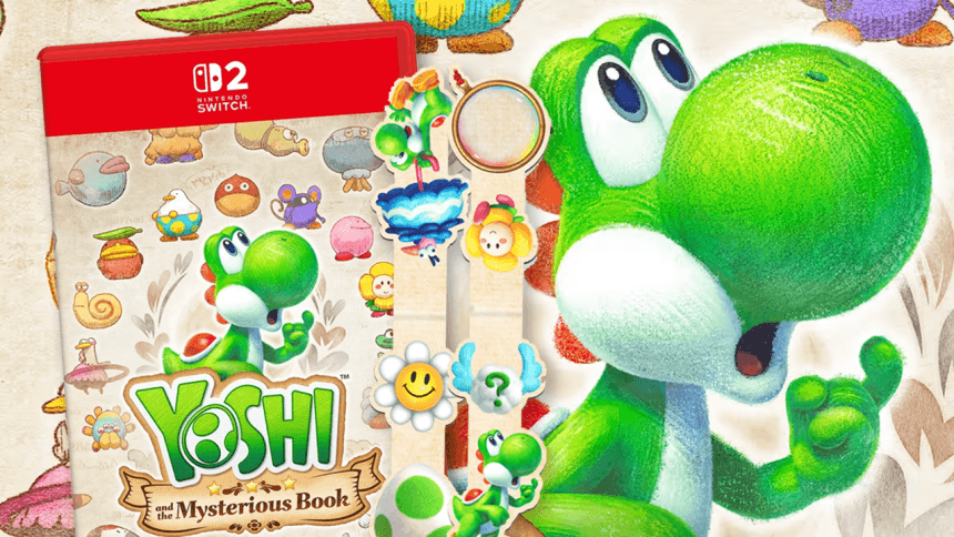 Yoshi and the Mysterious Book con bonificaciones de reserva en My Nintendo Store UK