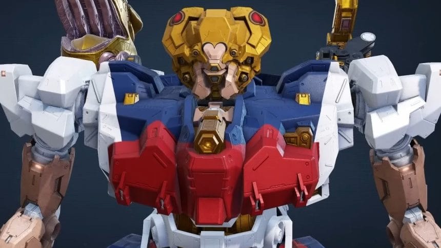 Captura del mech inspirado en Sailor Moon en Armored Core 6