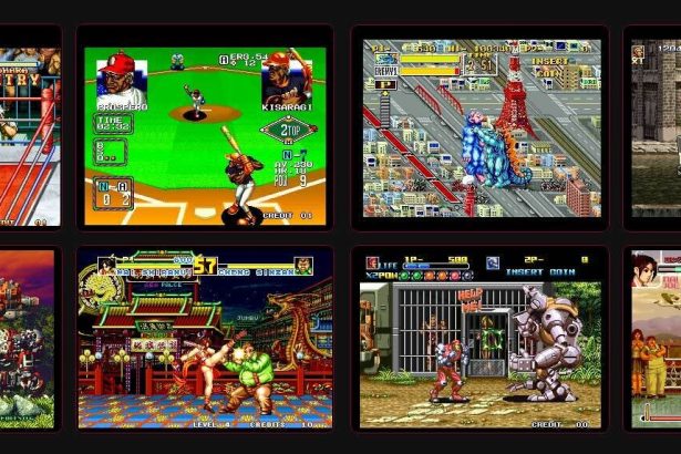 Carátula del cartucho NEOGEO Arcade 4 para Evercade