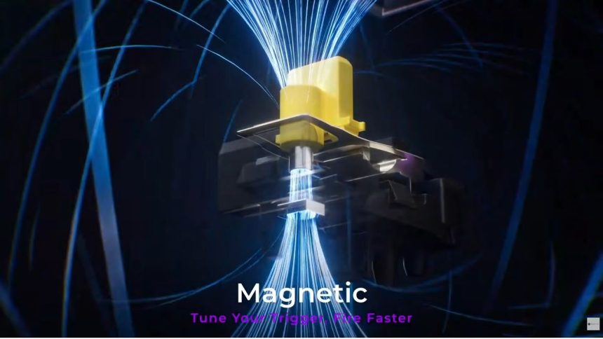 Keychron MaOptic interruptor híbrido magnético y óptico para ratones