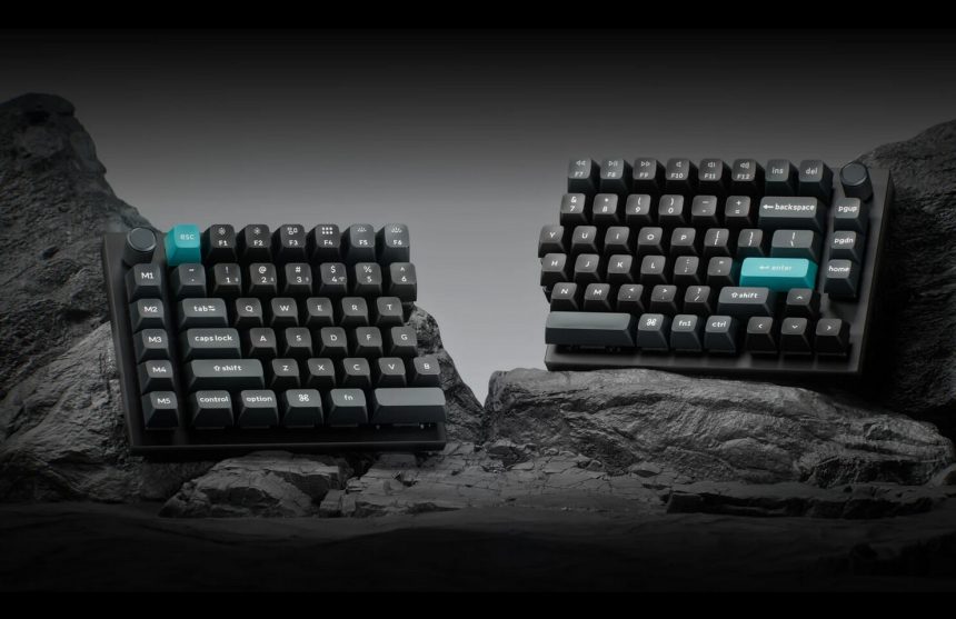 Teclado mecánico Keychron Q11 Ultra Split inalámbrico