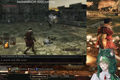 Interacción en streaming de Dark Souls 2 mediante backseat gaming