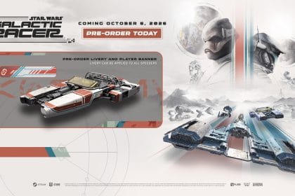 Captura de Star Wars Galactic Racer con tecnología NVIDIA DLSS 4.5