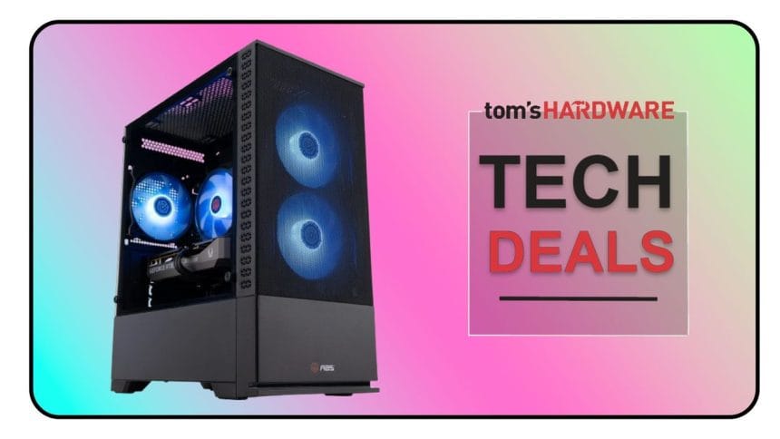 PC gaming preensamblado con tarjeta RTX 5060
