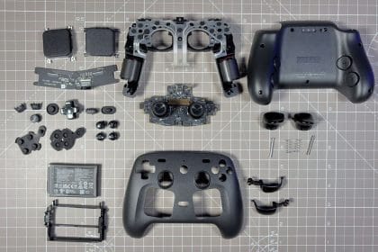 Steam Controller con carcasa personalizada impresa en 3D