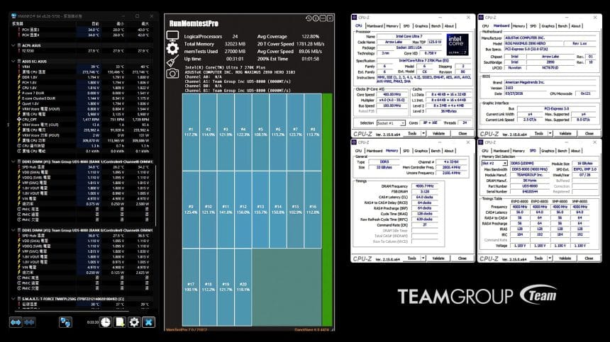 Módulos de memoria Team Group DDR5-8000