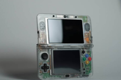 Kit de carcasas transparentes para Nintendo 3DS XL