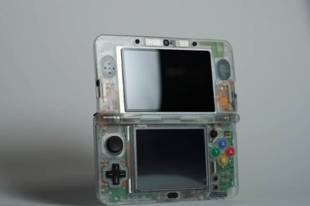 Kit de carcasas transparentes para Nintendo 3DS XL