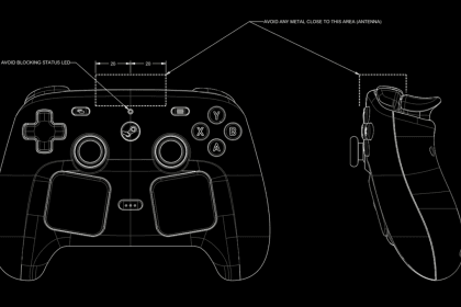 Steam Controller con accesorios impresos en 3D