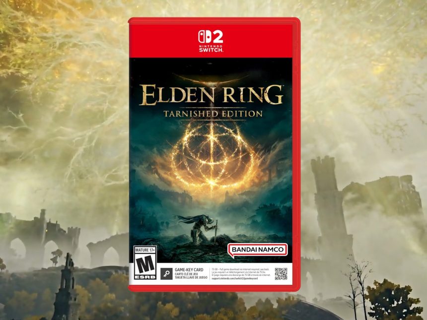 Carátula de Elden Ring Tarnished Edition para Switch 2