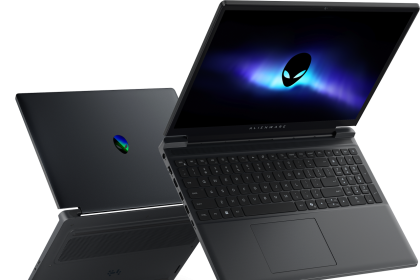 Alienware 15 portátil RTX 3050 vista lateral
