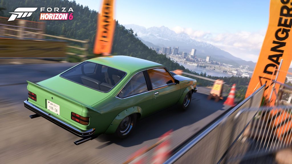 Captura de escena de Forza Horizon 6 en Japón