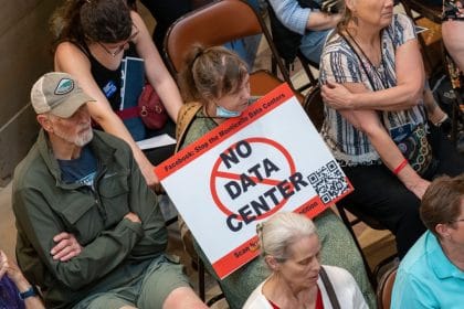 Centro de datos con servidores