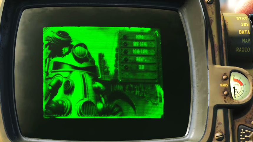 Fallout 1 jugable en Fallout 4 mediante mod en Pip-Boy