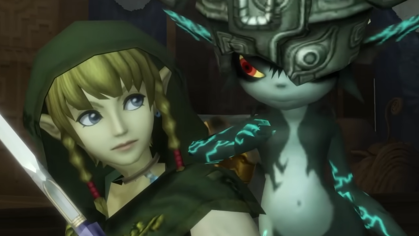 Captura del port no oficial de The Legend of Zelda Twilight Princess en PC
