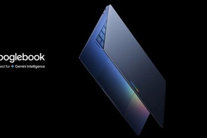 Portátil Googlebook con logo Intel