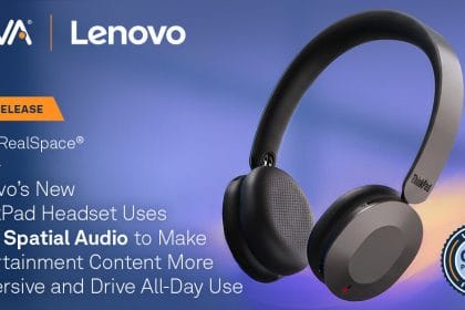 Auricular Lenovo ThinkPad con tecnología de audio espacial Ceva