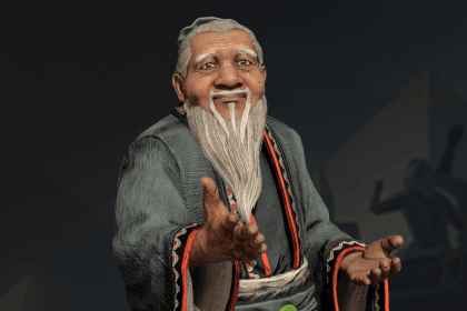 Captura del juego Civilization 7 mostrando el mapa y las civilizaciones